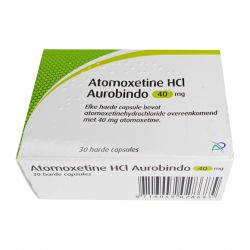 Атомоксетин HCL 40 мг Европа :: Аналог Когниттера :: Aurobindo капс. №30 в Нижнем Новгороде и области фото